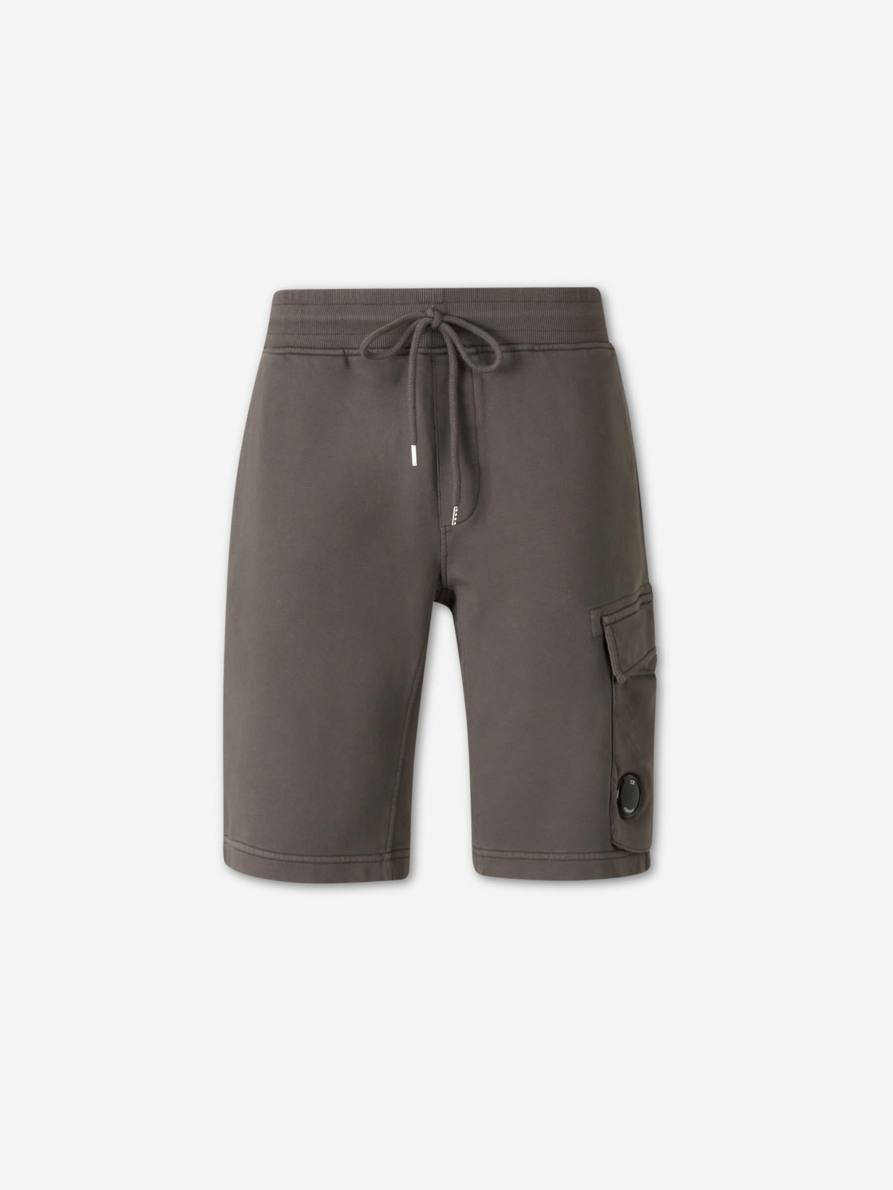 C.P. Company Hombre Barcelona Bermudas Felpa Cargo color Gris Oscuro sku 523-001353 01 - Foto 1