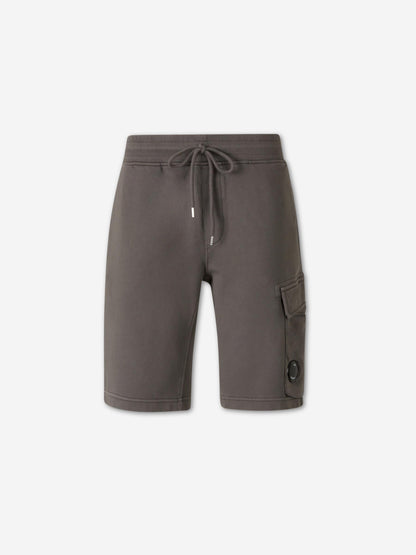 C.P. Company Hombre Barcelona Bermudas Felpa Cargo color Gris Oscuro sku 523-001353 01 - Foto 1