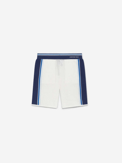 Casablanca Hombre Barcelona Bermudas Striped Mesh color Blanco sku 523-001356 01 - Foto 1