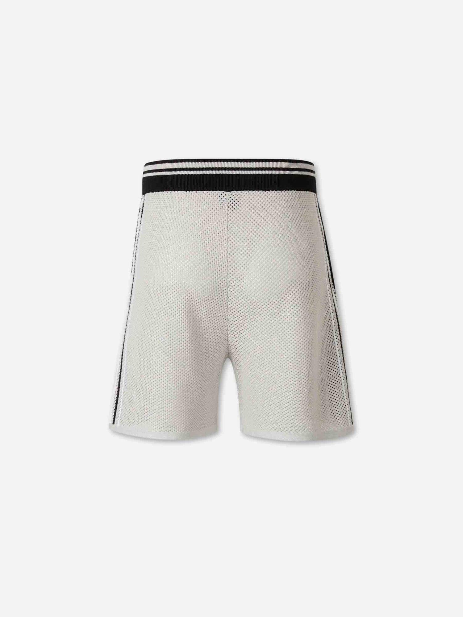 Casablanca Hombre Barcelona Bermudas Algodón Mesh color Blanco Y Negro sku 523-001361 01 - Foto 3