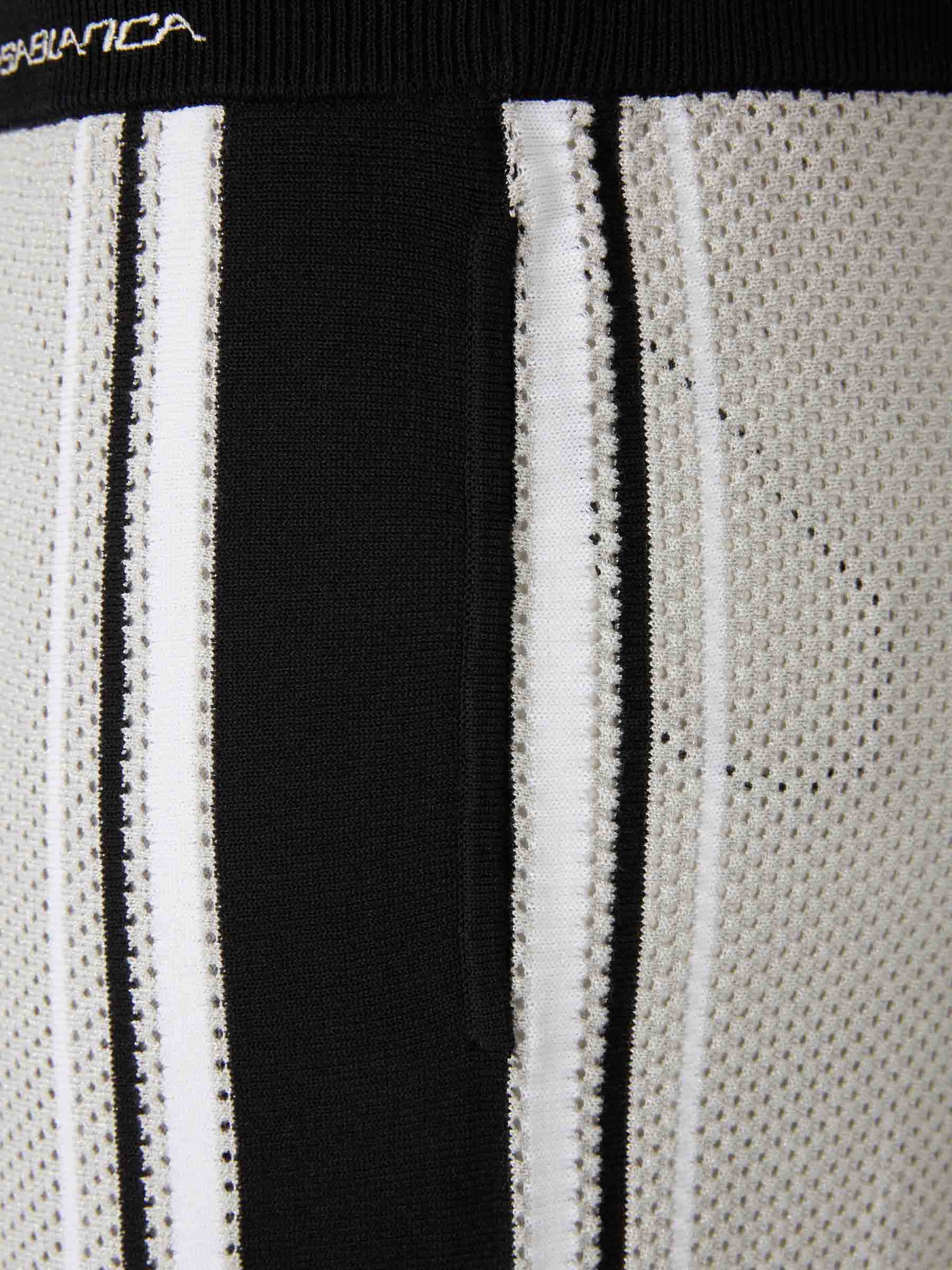 Casablanca Hombre Barcelona Bermudas Algodón Mesh color Blanco Y Negro sku 523-001361 01 - Foto 5