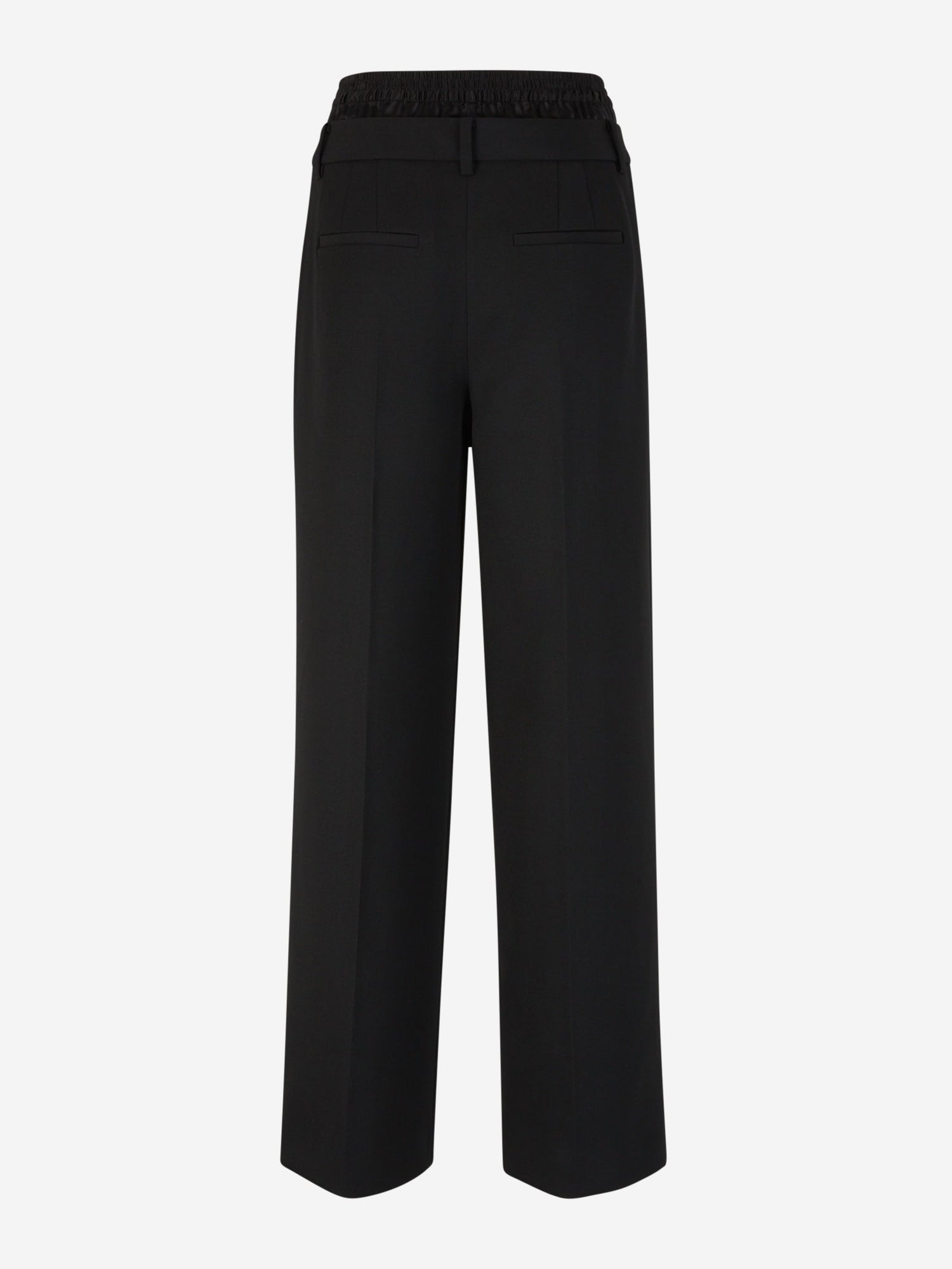Outlet online Alexander Wang Mujer Pantalones Formales Lana color Negro sku 761-003386 01 - Foto 3