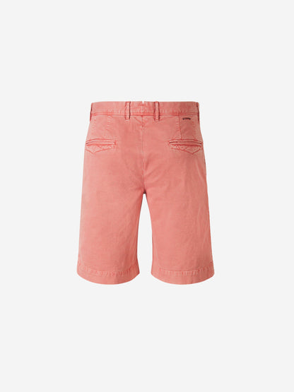 Outlet online Incotex Slacks Hombre Bermudas Casual Algodón color Coral sku 523-000919 01 - Foto 2
