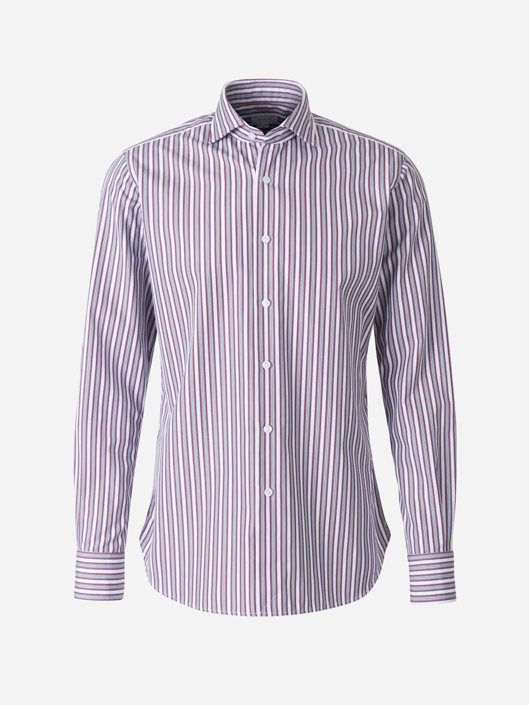 Outlet online Santa Eulalia Hombre Camisa Diseño Rayas color Blanco sku 531-005368 01 - Foto 1