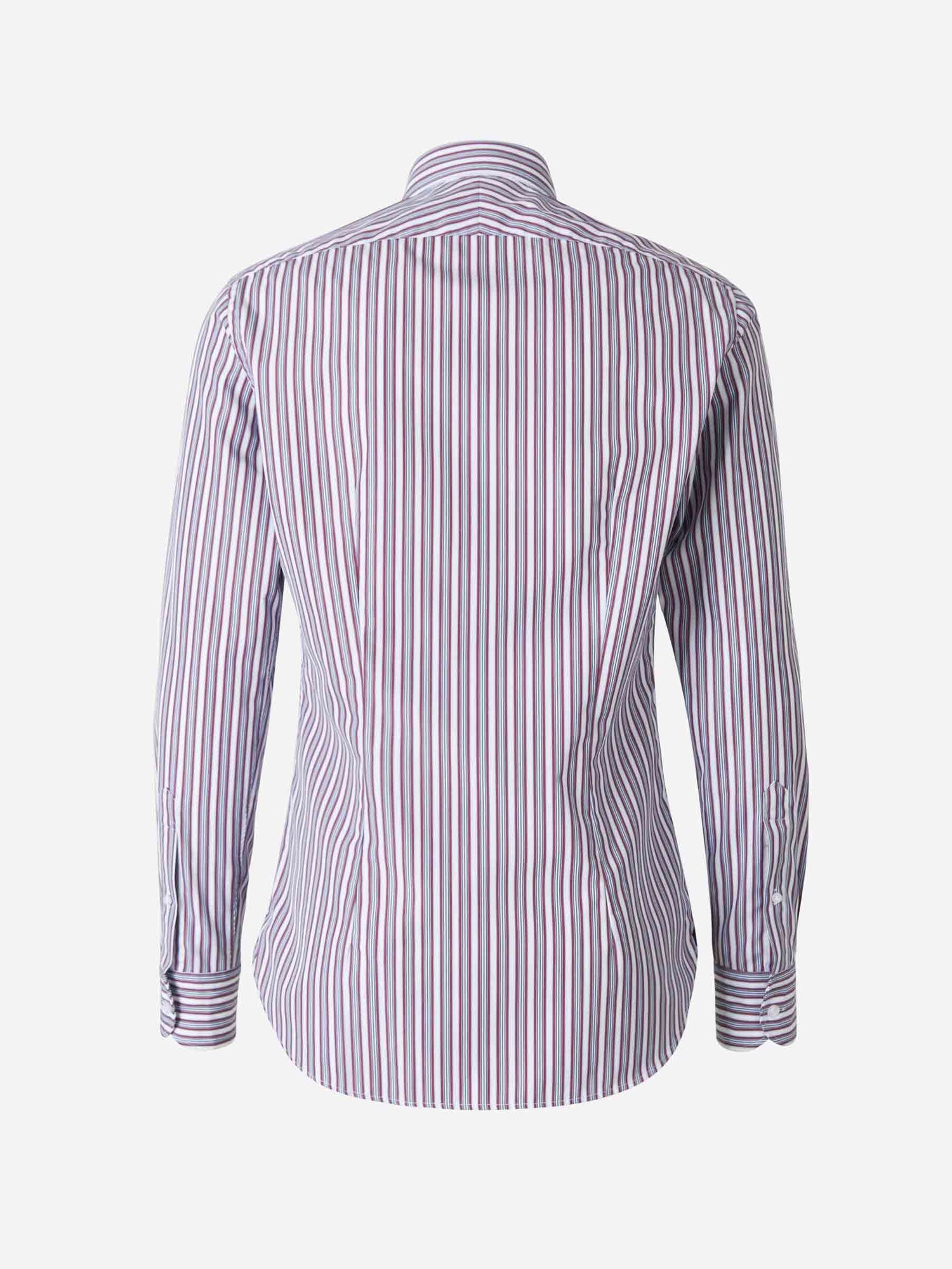 Outlet online Santa Eulalia Hombre Camisa Diseño Rayas color Blanco sku 531-005368 01 - Foto 2