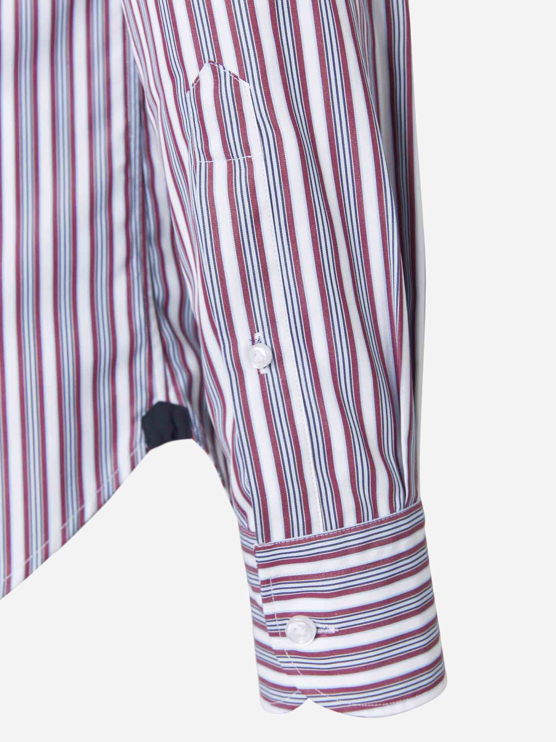 Outlet online Santa Eulalia Hombre Camisa Diseño Rayas color Blanco sku 531-005368 01 - Foto 4
