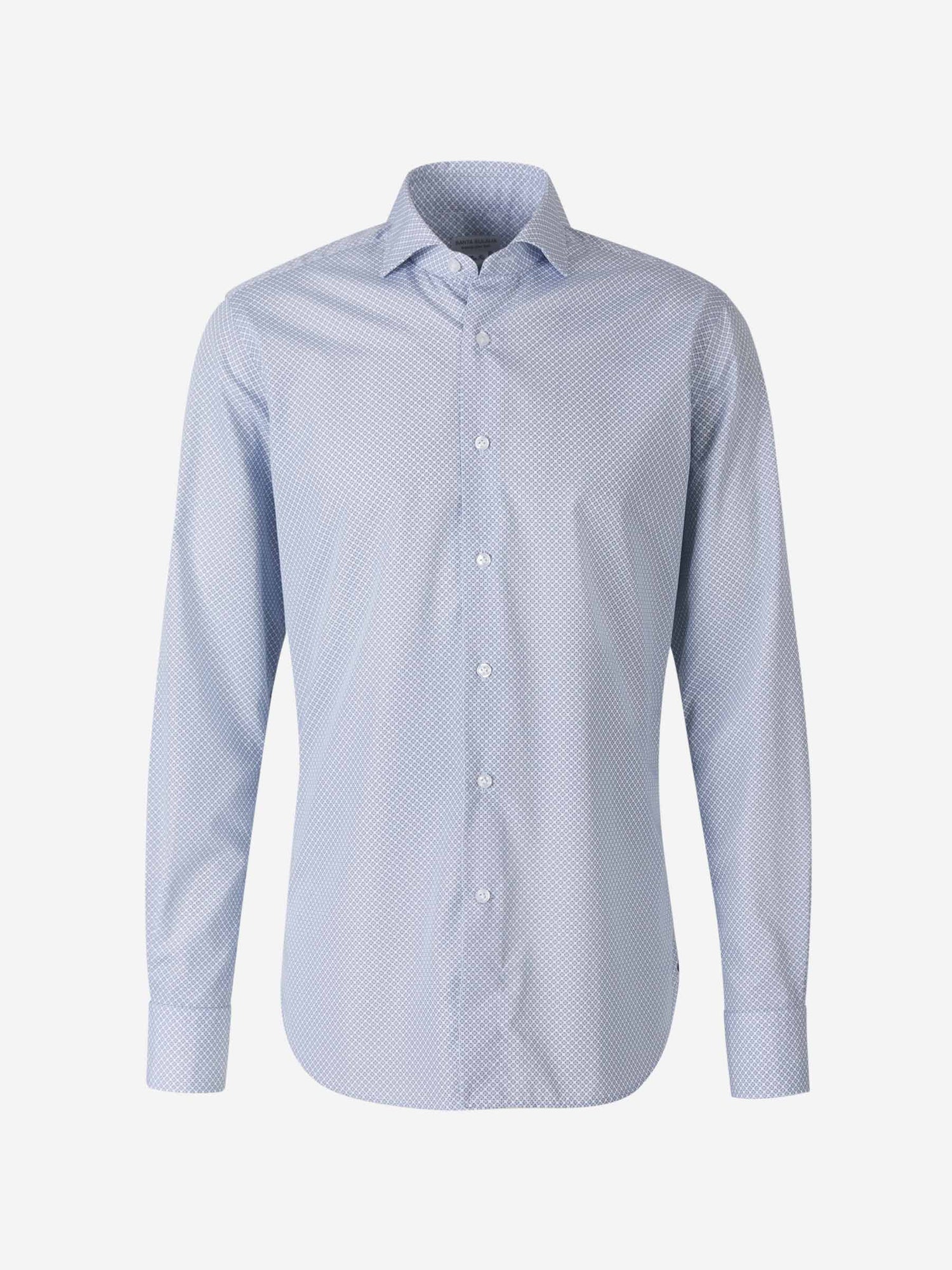Outlet online Santa Eulalia Hombre Camisa Algodón Motivo Geometrico color Blanco sku 531-005372 01 - Foto 1