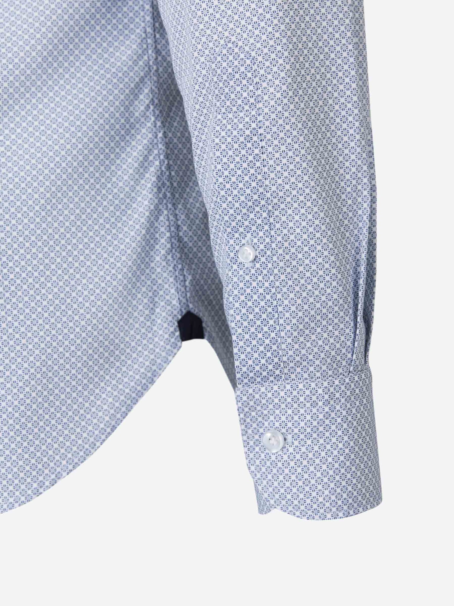 Outlet online Santa Eulalia Hombre Camisa Algodón Motivo Geometrico color Blanco sku 531-005372 01 - Foto 4