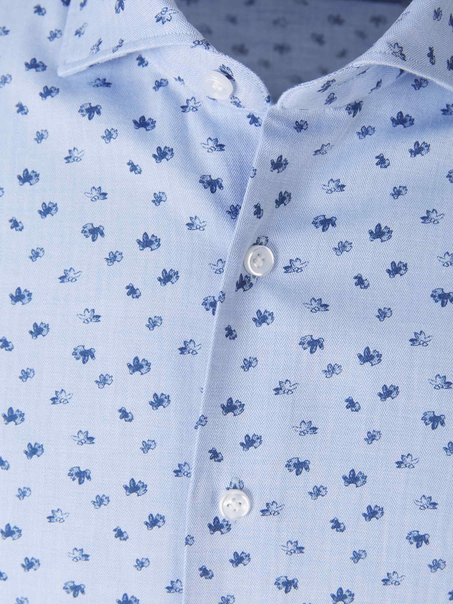 Outlet online Santa Eulalia Hombre Camisa Estampado Floral color Azul Cielo sku 531-005373 01 - Foto 3