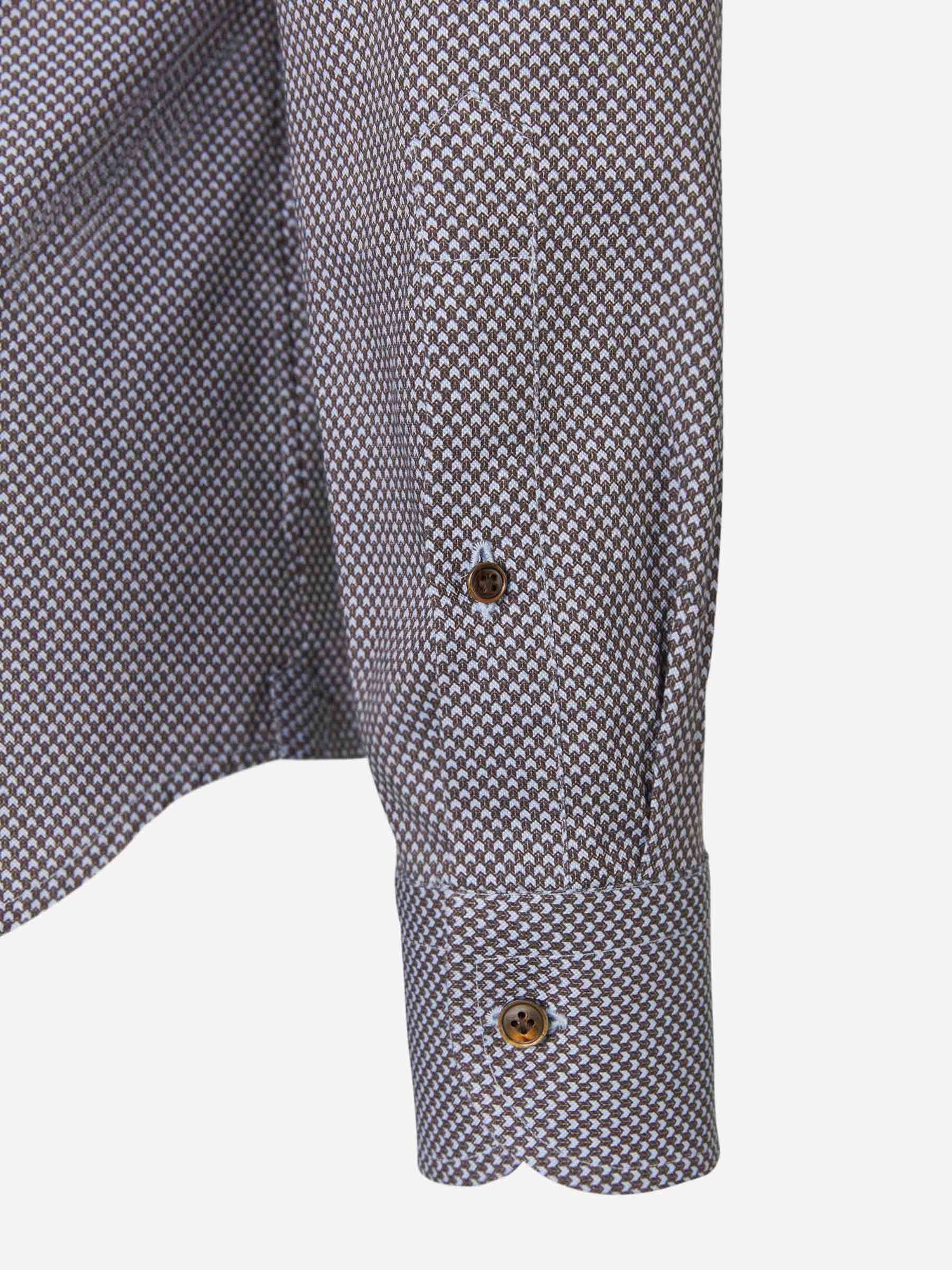 Outlet online Santa Eulalia Hombre Camisa Motivo Geométrico color Azul Cielo sku 531-005406 02 - Foto 4