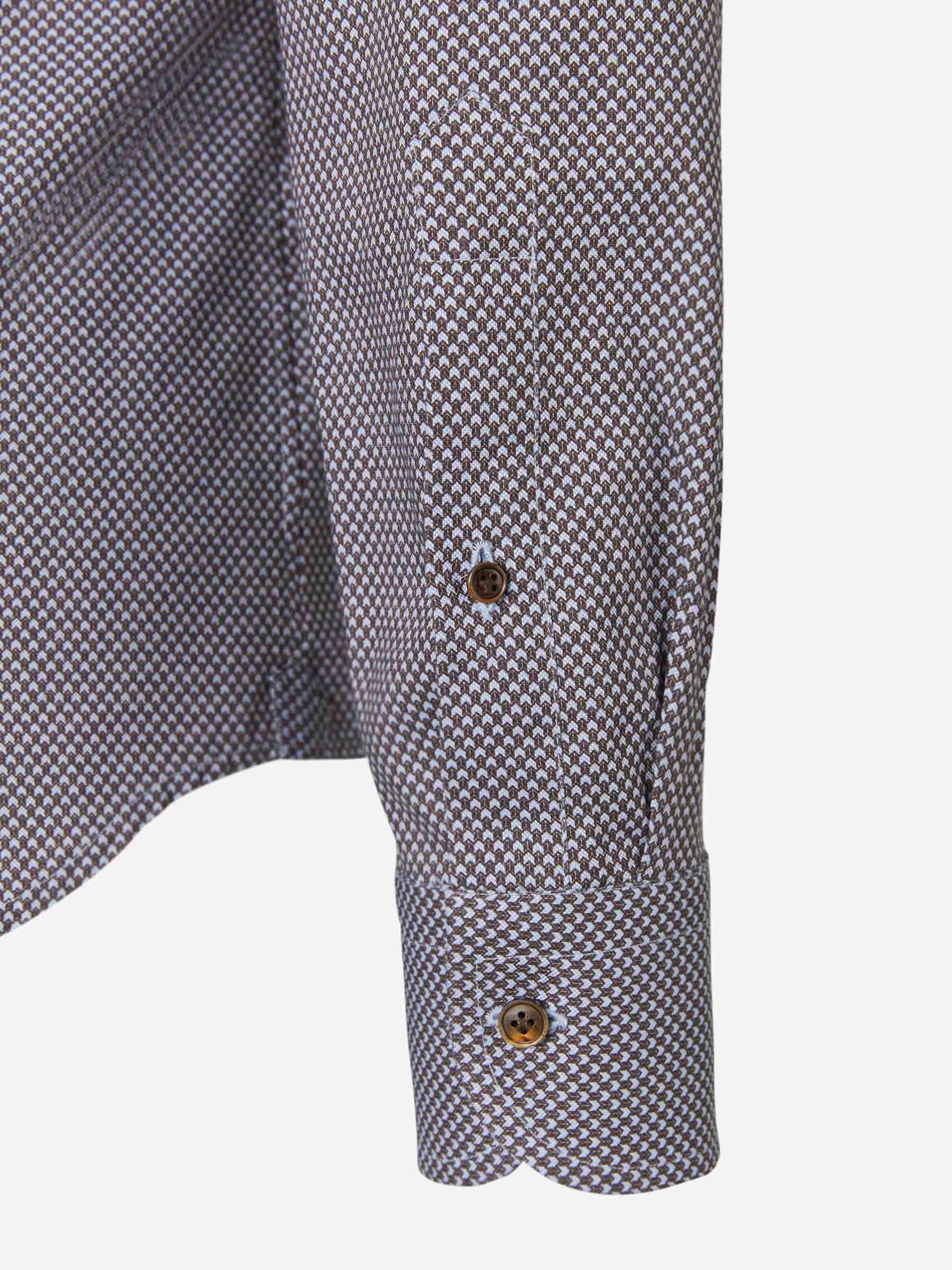 Outlet online Santa Eulalia Hombre Camisa Motivo Geométrico color Azul Cielo sku 531-005406 02 - Foto 4