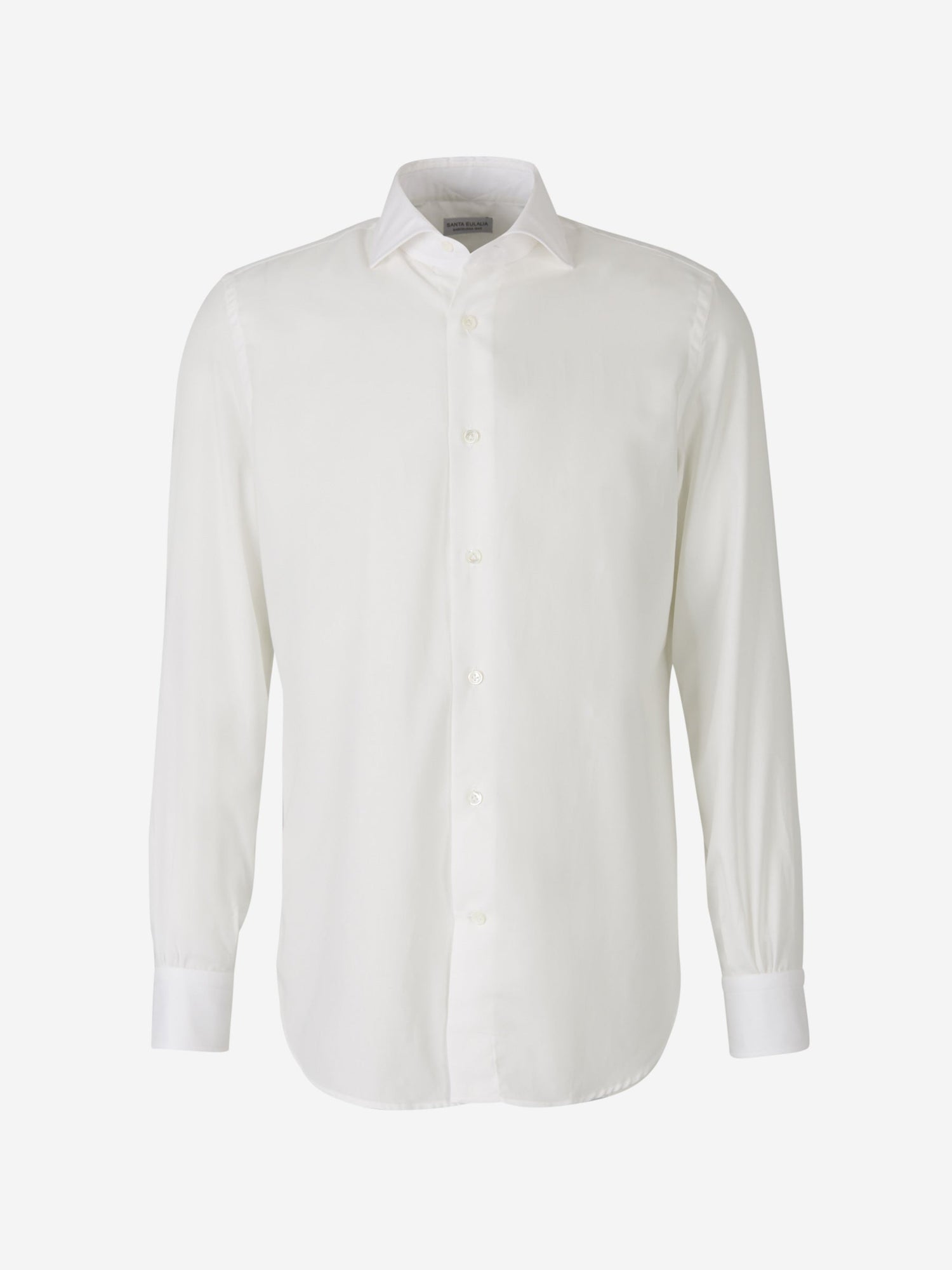 Outlet online Santa Eulalia Hombre Camisa Algodón Lisa color Blanco sku 531-005418 01 - Foto 1
