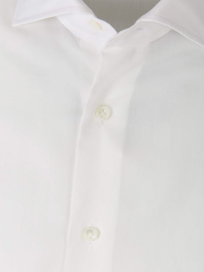 Outlet online Santa Eulalia Hombre Camisa Algodón Lisa color Blanco sku 531-005418 01 - Foto 3
