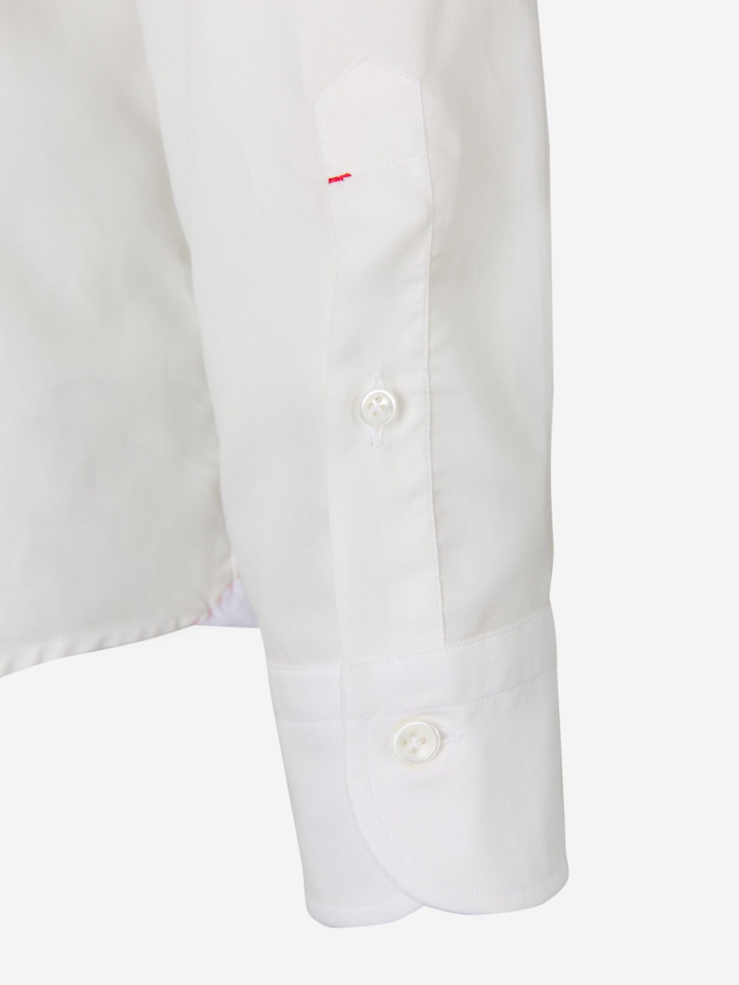 Outlet online Santa Eulalia Hombre Camisa Algodón Lisa color Blanco sku 531-005418 01 - Foto 4