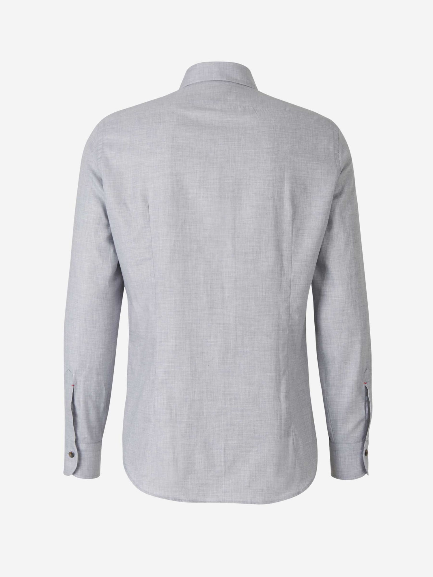 Outlet online Santa Eulalia Hombre Camisa Algodón Lisa color Blanco sku 531-005418 01 - Foto 6