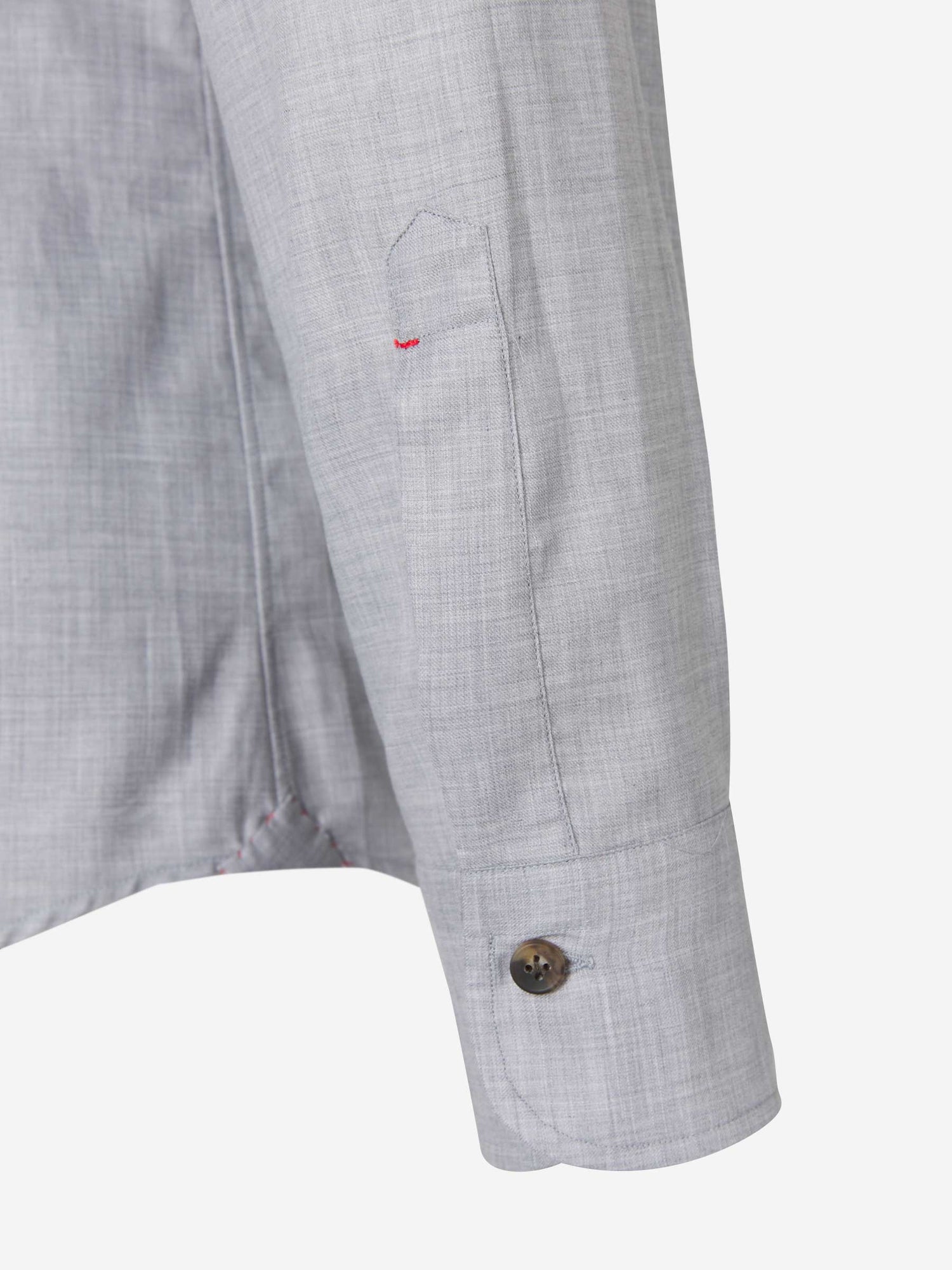 Outlet online Santa Eulalia Hombre Camisa Algodón Lisa color Blanco sku 531-005418 01 - Foto 8