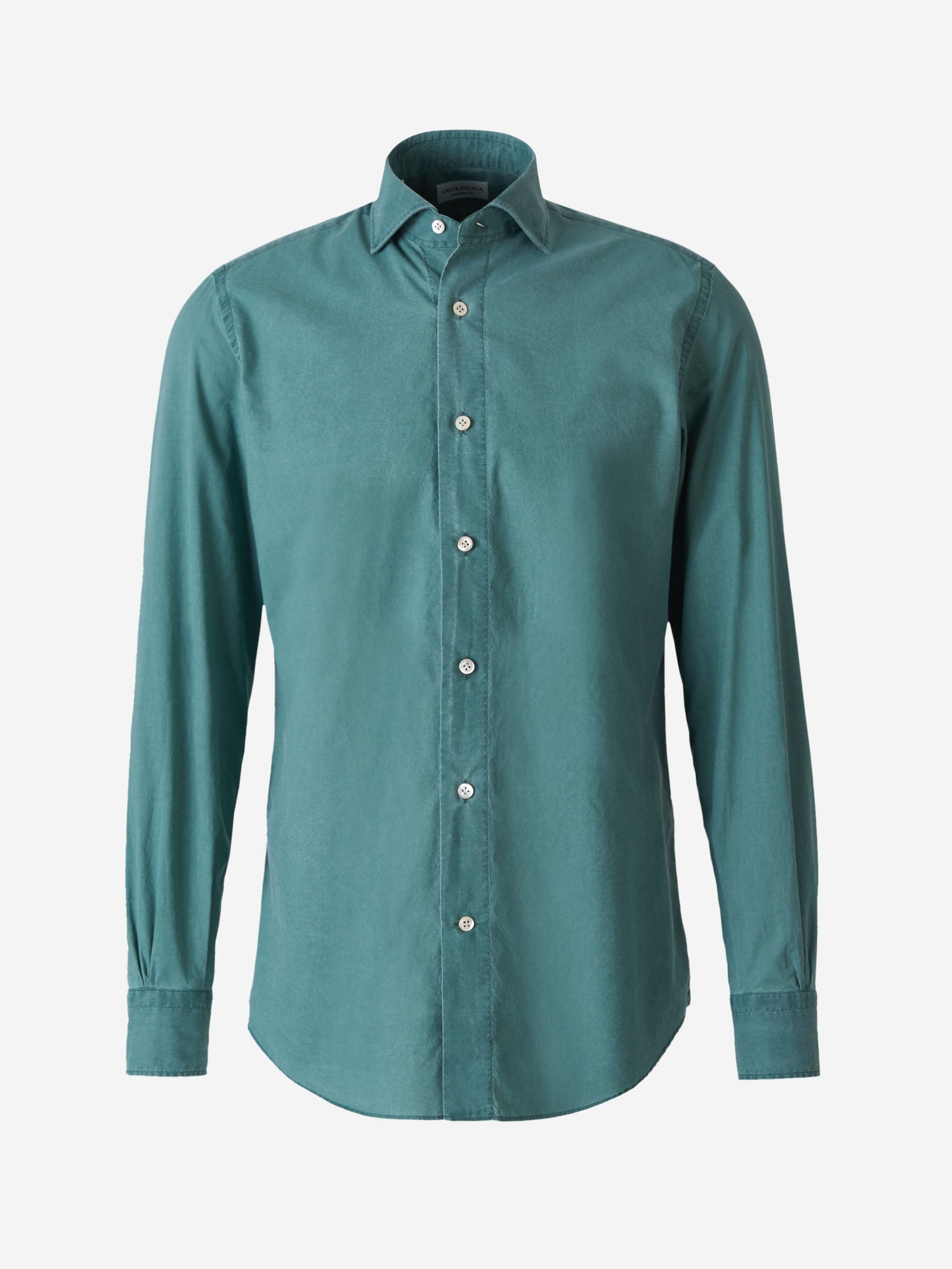 Outlet online Santa Eulalia Hombre Camisa Vestir Algodón color Blanco sku 531-005566 01 - Foto 5