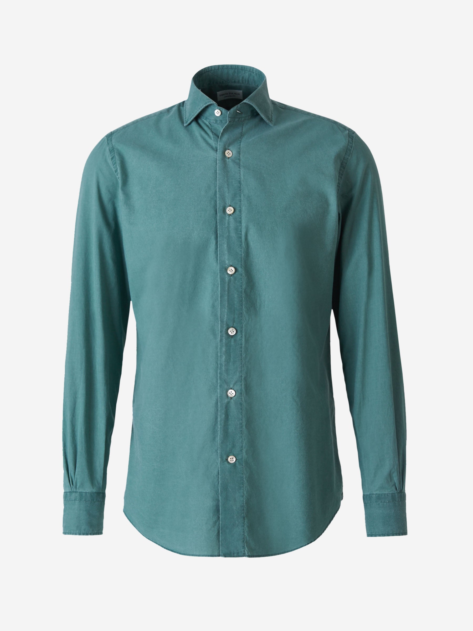 Outlet online Santa Eulalia Hombre Camisa Vestir Algodón color Blanco sku 531-005566 01 - Foto 5