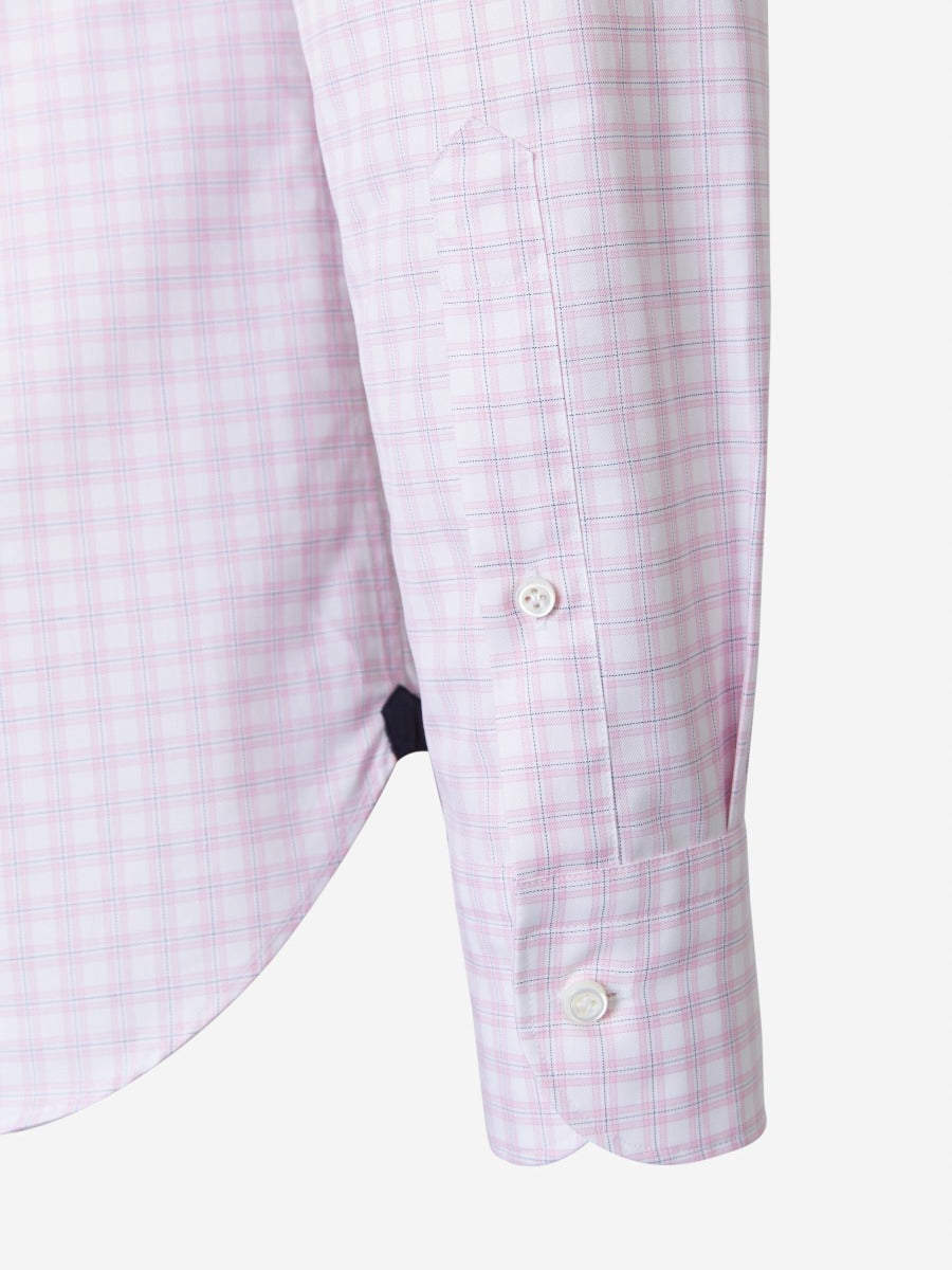 Outlet online Santa Eulalia Hombre Camisa Motivo Cuadros color Azul Cielo sku 531-005585 01 - Foto 8
