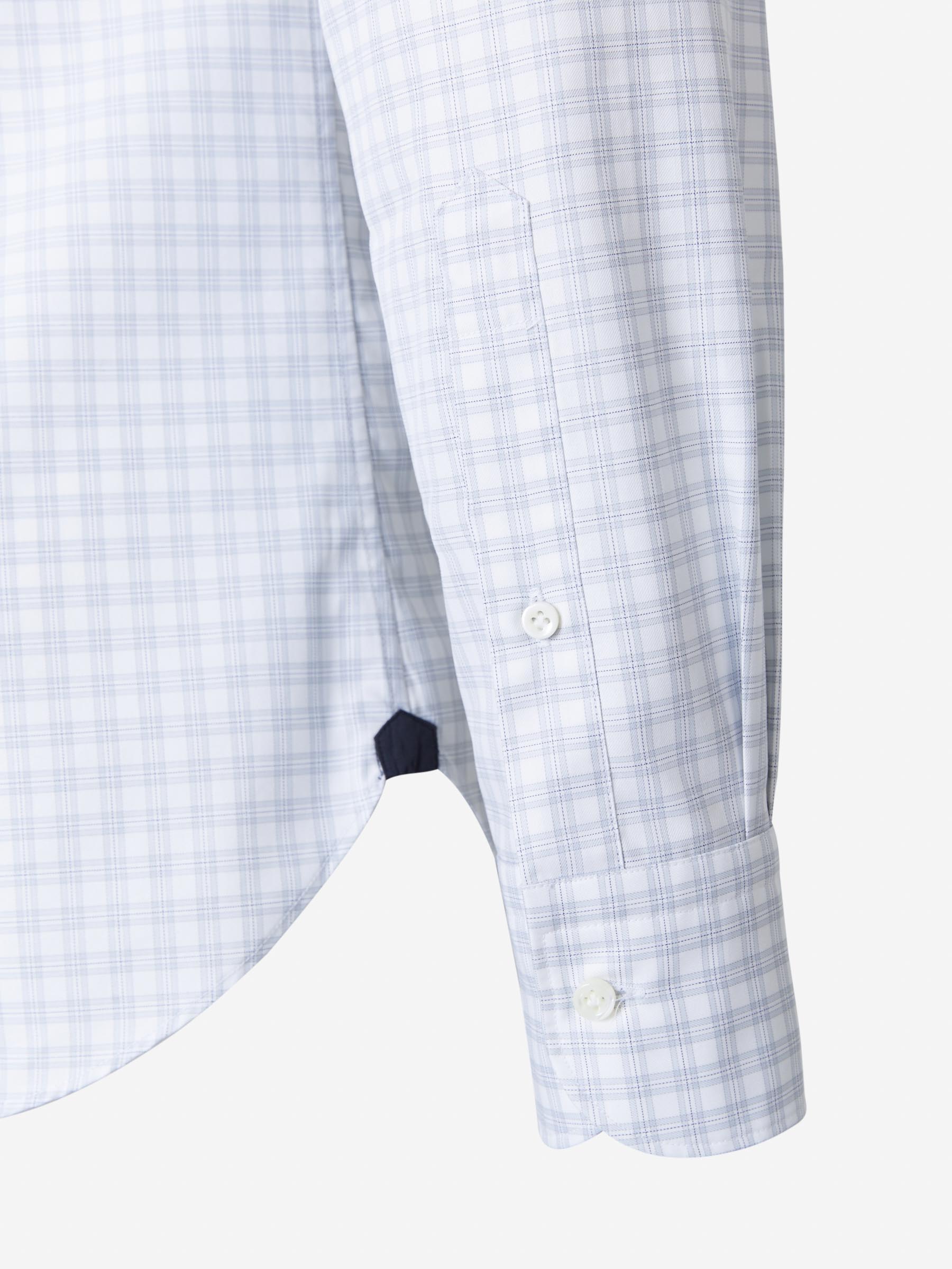 Outlet online Santa Eulalia Hombre Camisa Motivo Cuadros color Azul Cielo sku 531-005585 01 - Foto 4