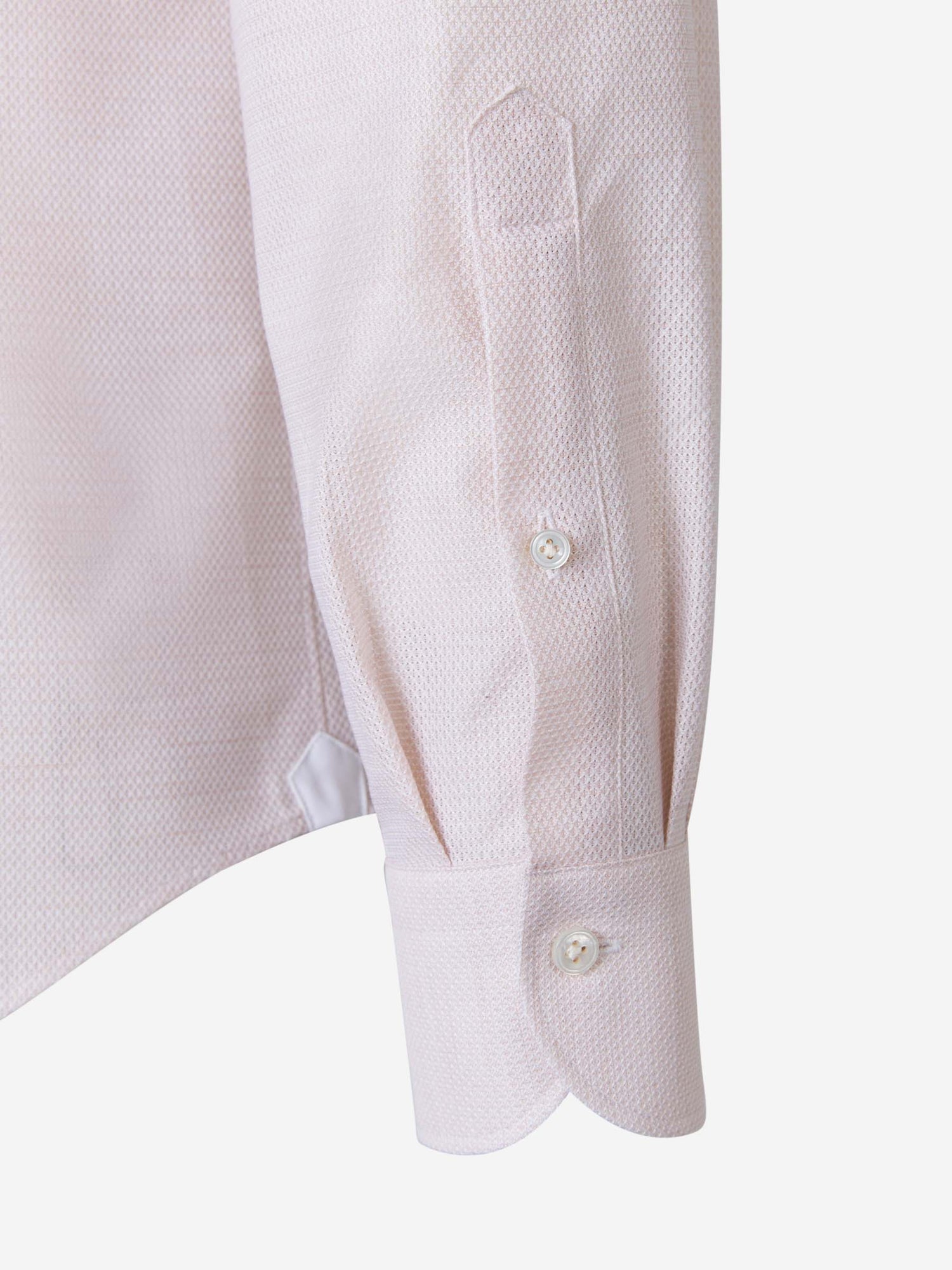 Outlet online Santa Eulalia Hombre Camisa Punto Geométrico color Rosa Claro sku 531-005600 01 - Foto 4