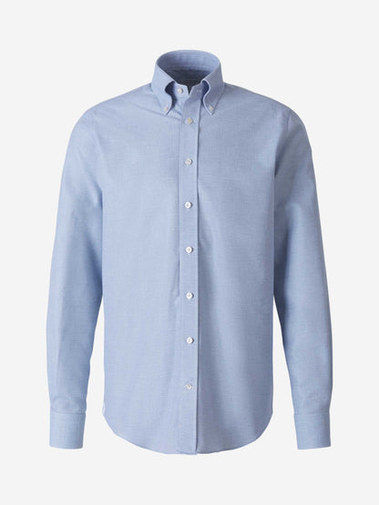 Outlet online Santa Eulalia Hombre Camisa Punto Geométrico color Azul Marino sku 531-005600 02 - Foto 5