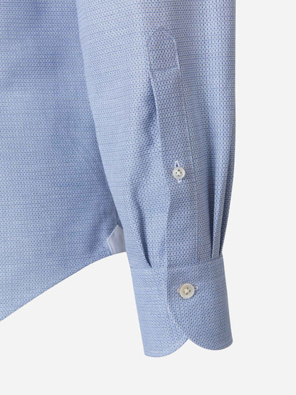 Outlet online Santa Eulalia Hombre Camisa Punto Geométrico color Rosa Claro sku 531-005600 01 - Foto 8