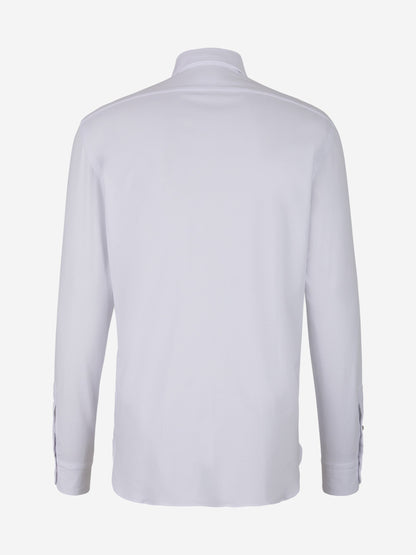 Outlet online Vincenzo di Ruggiero Hombre Camisa Punto Elástico color Blanco sku 531-005734 01 - Foto 2