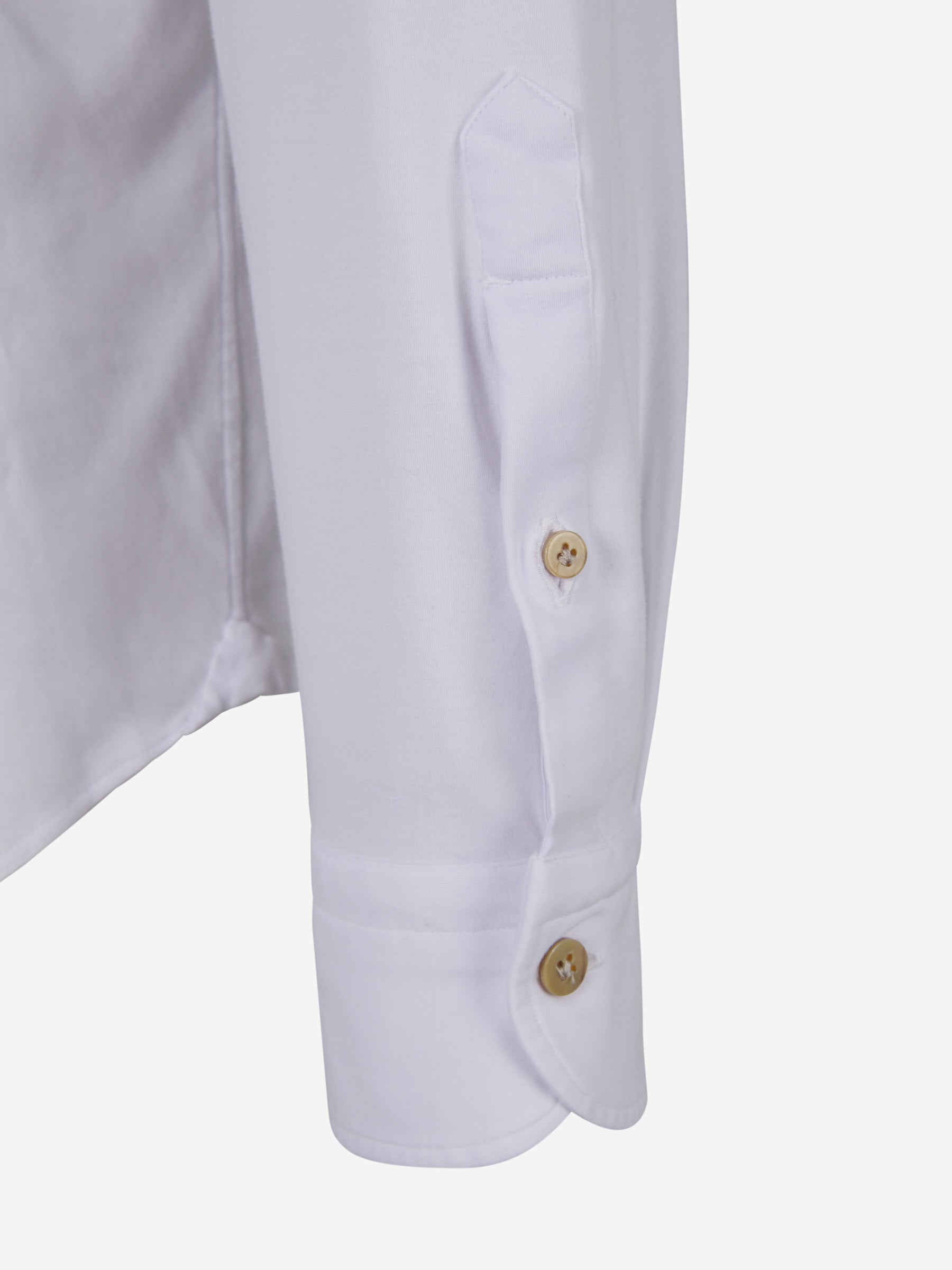 Outlet online Vincenzo di Ruggiero Hombre Camisa Punto Elástico color Blanco sku 531-005734 01 - Foto 4