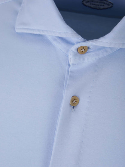 Outlet online Vincenzo di Ruggiero Hombre Camisa Punto Elástico color Blanco sku 531-005734 01 - Foto 7