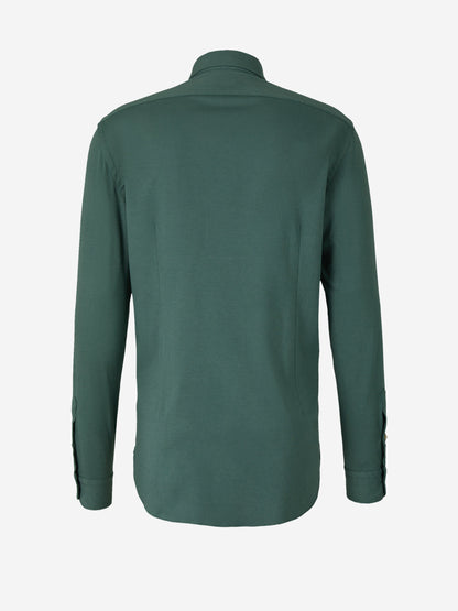 Outlet online Vincenzo di Ruggiero Hombre Camisa Punto Elástico color Blanco sku 531-005734 01 - Foto 10