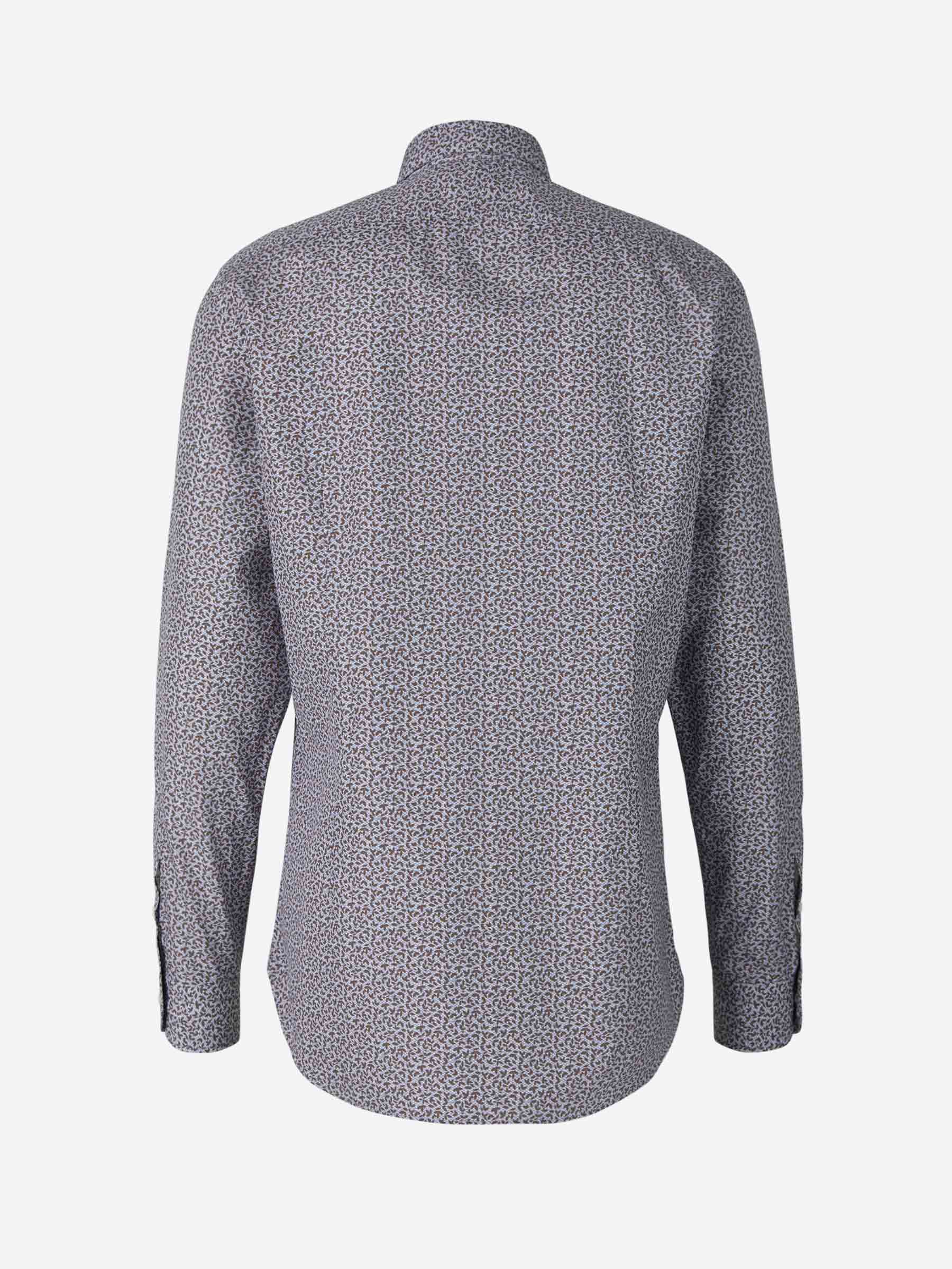 Outlet online Vincenzo di Ruggiero Hombre Camisa Motivo Floral color Verde Militar sku 531-005737 02 - Foto 6