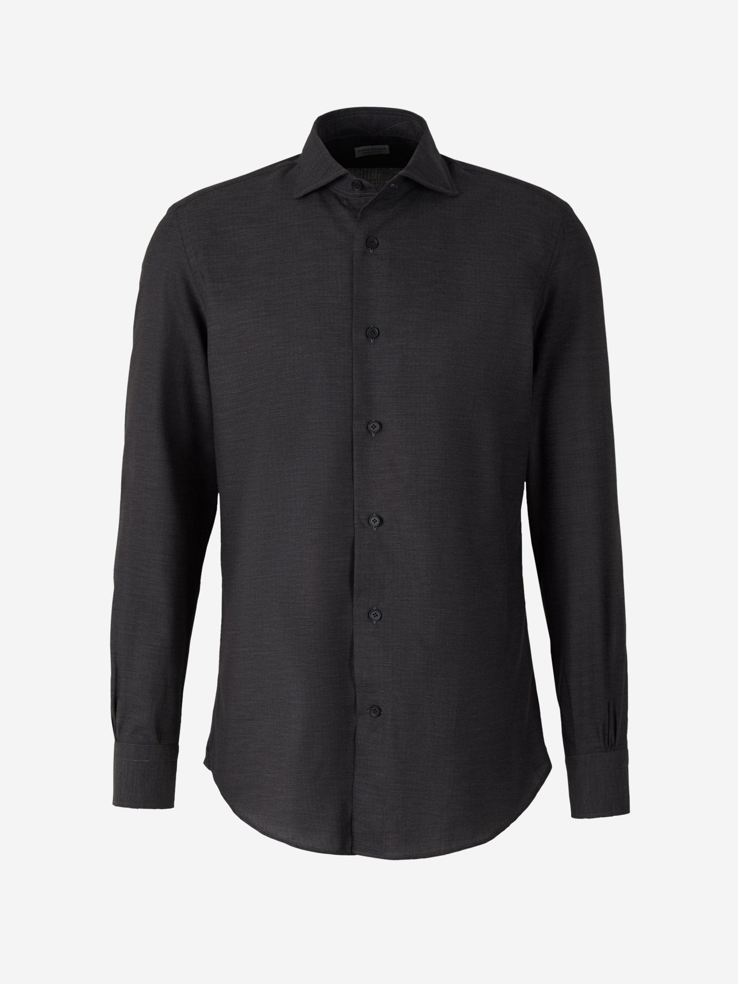Outlet online Santa Eulalia Hombre Camisa Fil a Fil Algodón color Gris Oscuro sku 531-005755 01 - Foto 1