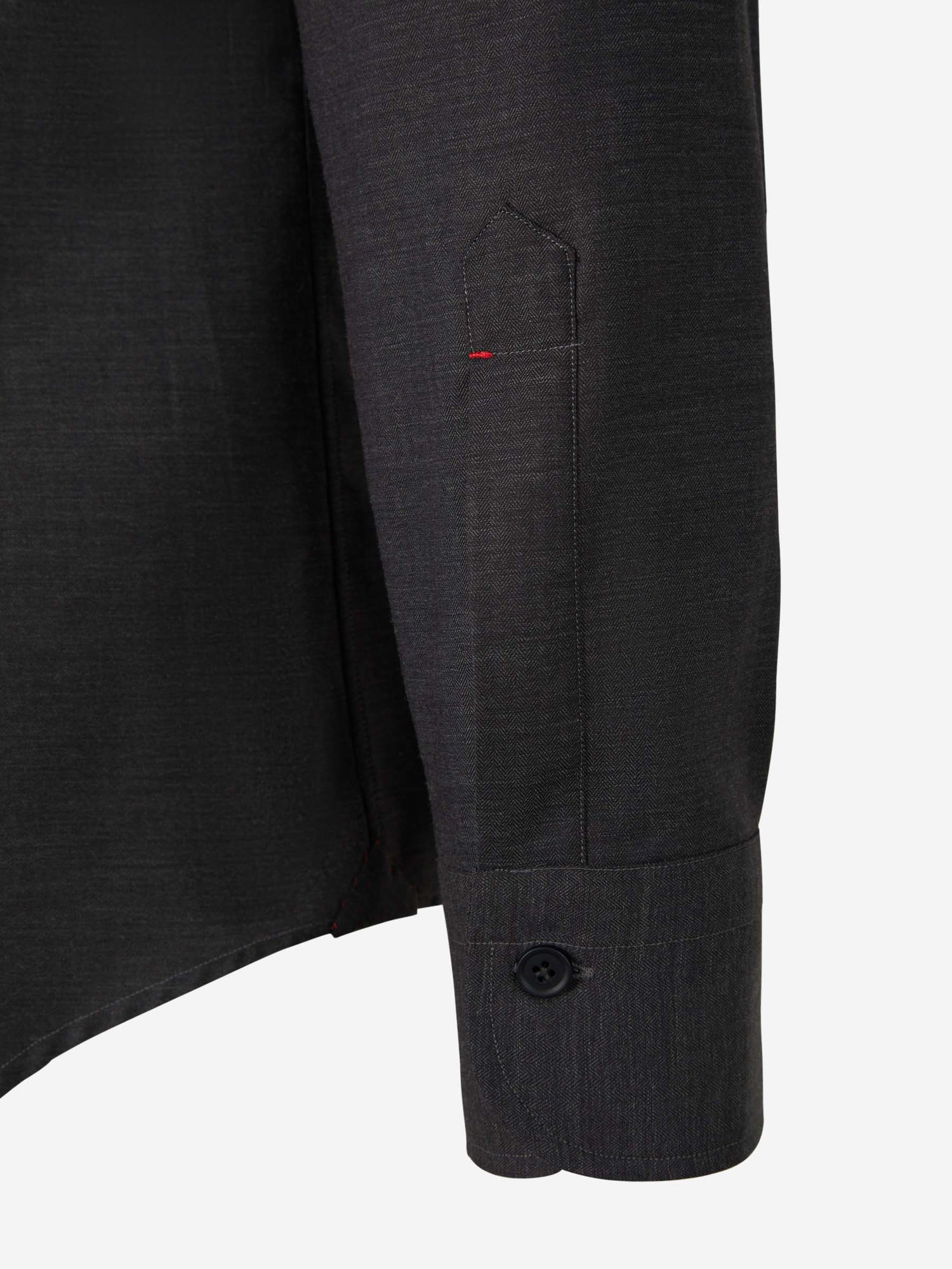 Outlet online Santa Eulalia Hombre Camisa Fil a Fil Algodón color Gris Oscuro sku 531-005755 01 - Foto 4