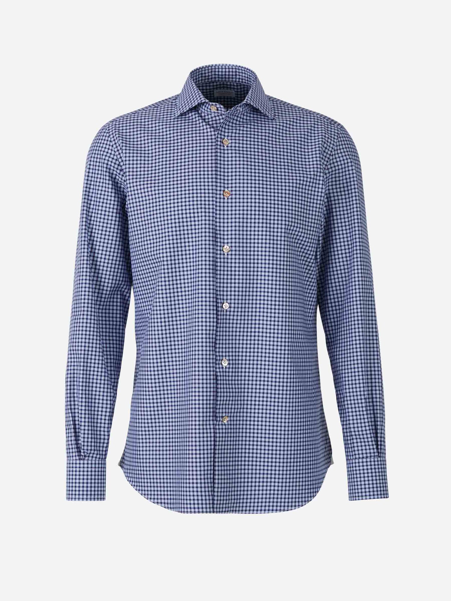 Outlet online Santa Eulalia Hombre Camisa Motivo Cuadros Vichy color Azul Noche sku 531-005761 01 - Foto 1