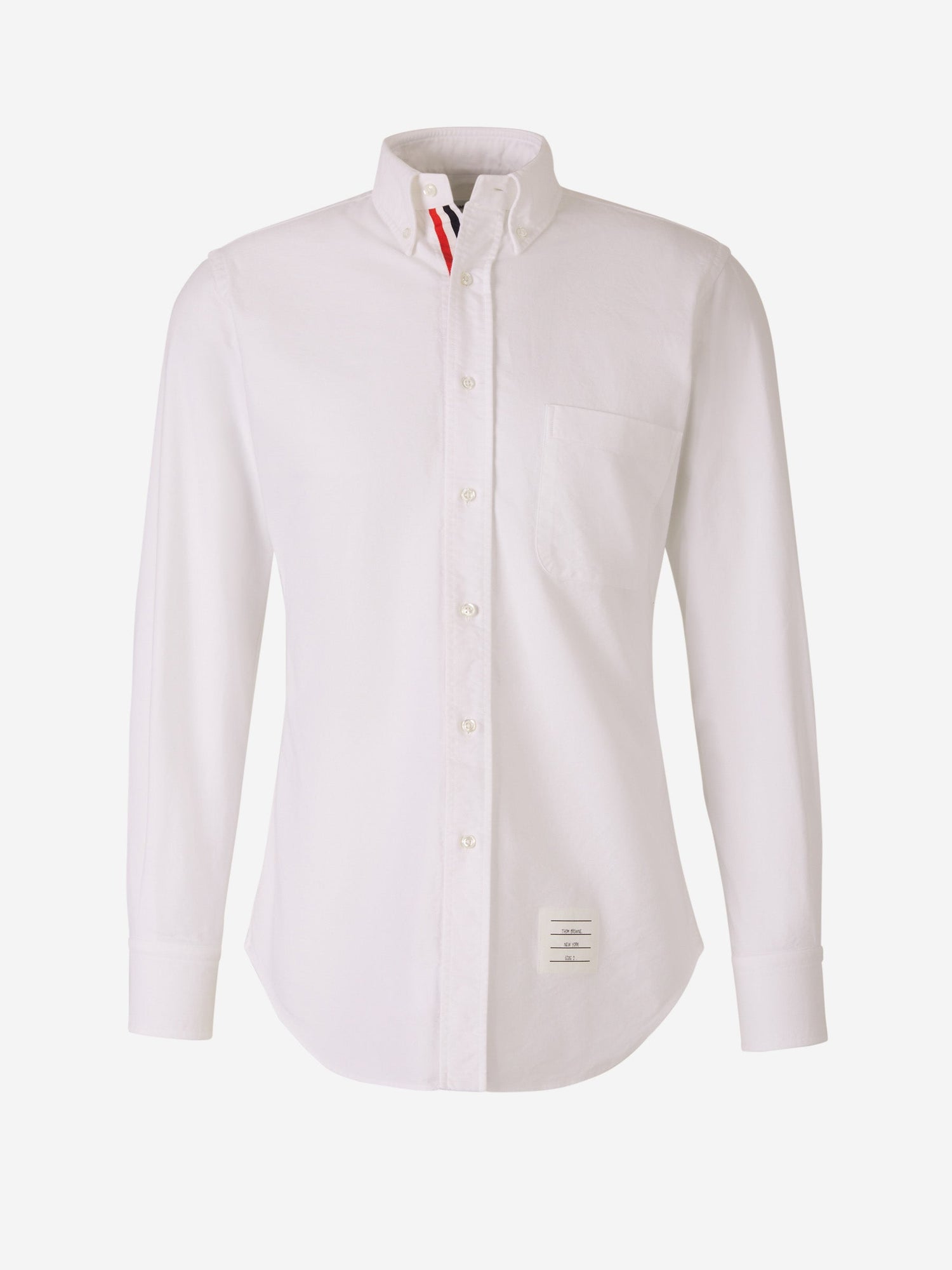 Outlet online Thom Browne Hombre Camisa Oxford Algodón color Blanco sku 531-005781 00 - Foto 1