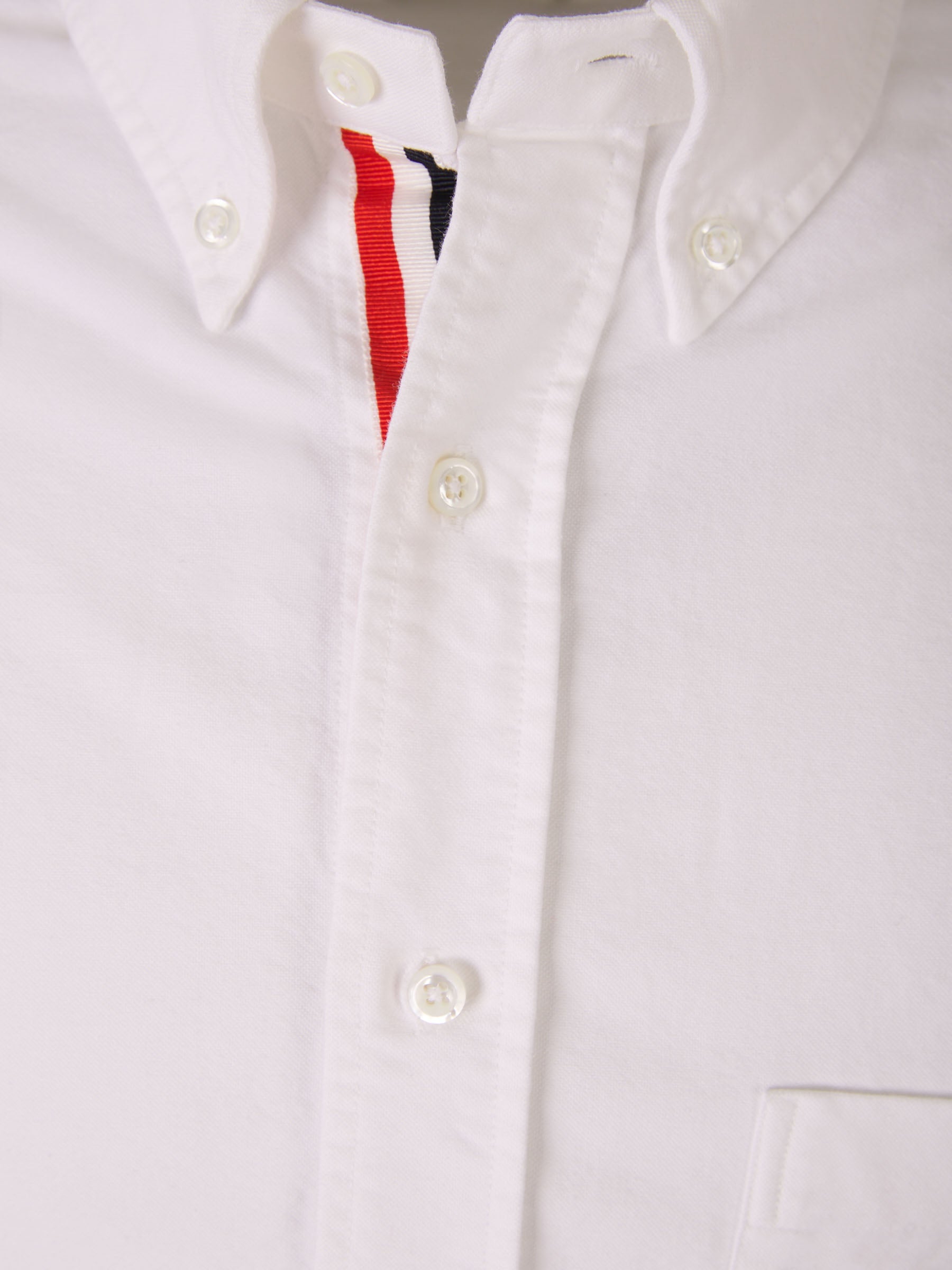 Outlet online Thom Browne Hombre Camisa Oxford Algodón color Blanco sku 531-005781 00 - Foto 3