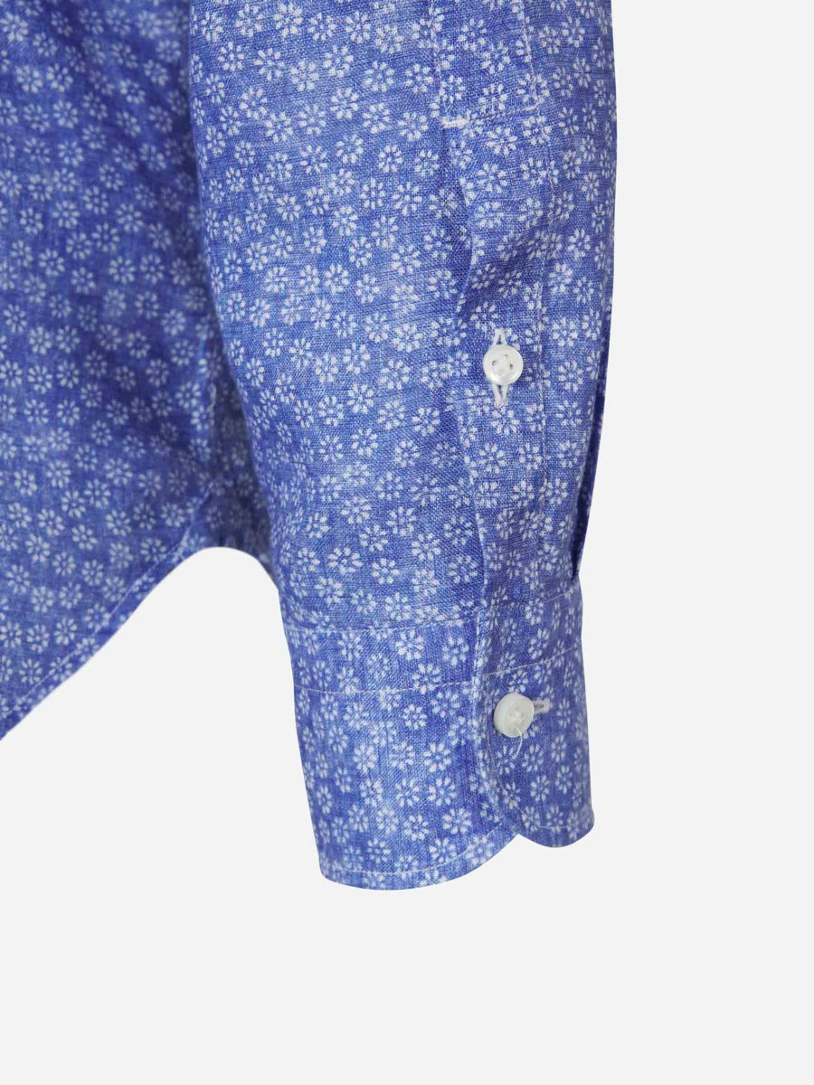 Outlet online Vincenzo di Ruggiero Hombre Camisa Floral Algodón color Coral sku 531-005865 01 - Foto 8