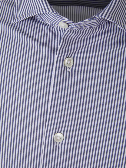 Traiano Milano Camisa Rossini Radical color Azul sku 531-005883 01 - Foto 4