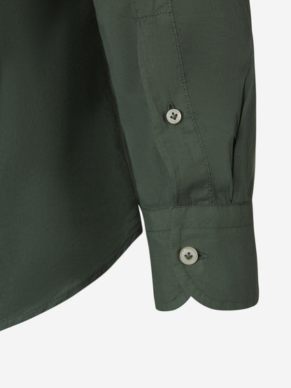 Outlet online Santa Eulalia Hombre Camisa Ligera Algodón color Verde Militar sku 531-005908 01 - Foto 4