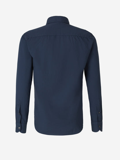 Outlet online Santa Eulalia Hombre Camisa Ligera Algodón color Azul Noche sku 531-005908 03 - Foto 10