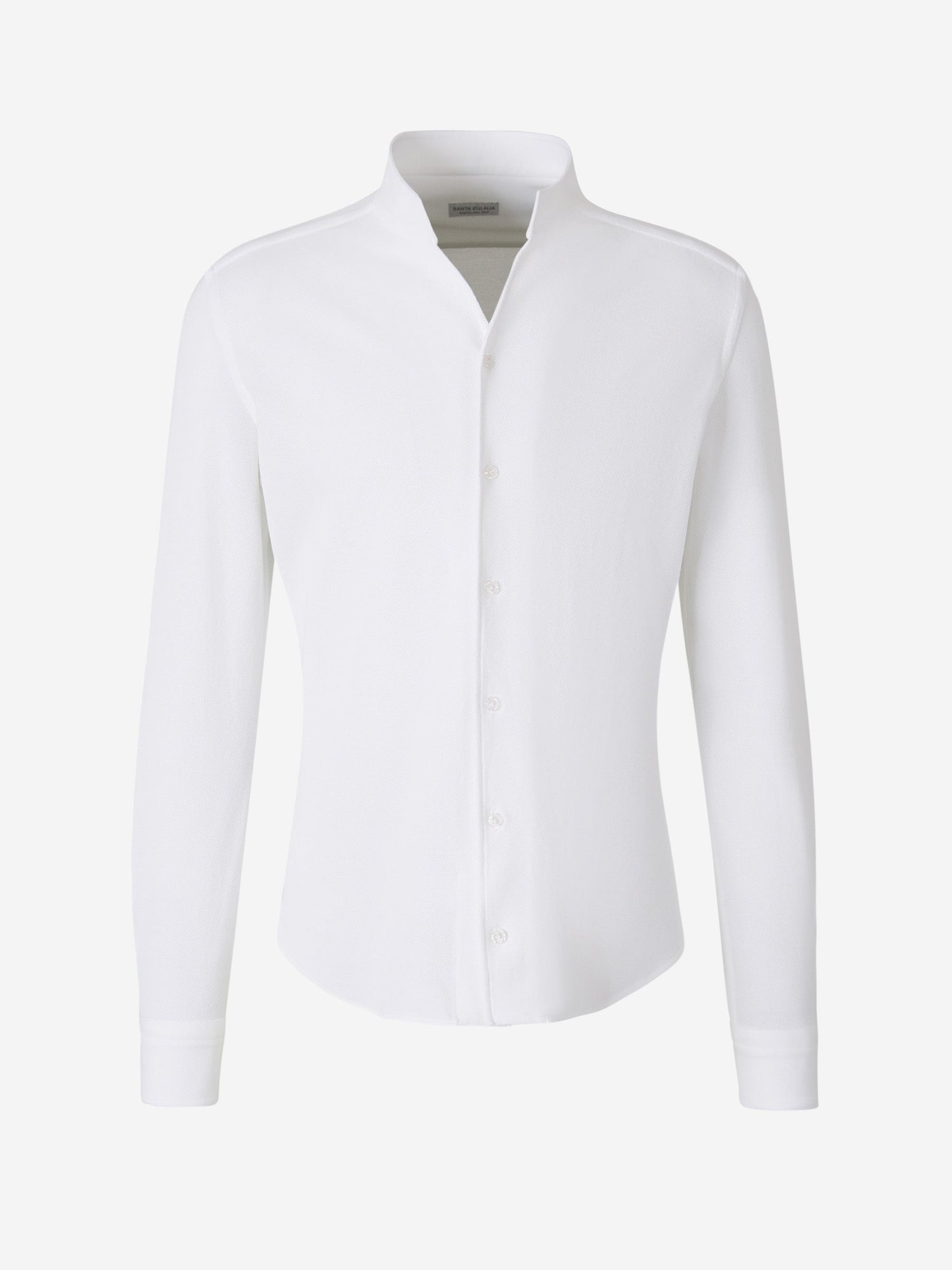 Outlet online Santa Eulalia Hombre Camisa Piqué Cuello Mao color Blanco sku 531-005909 01 - Foto 1