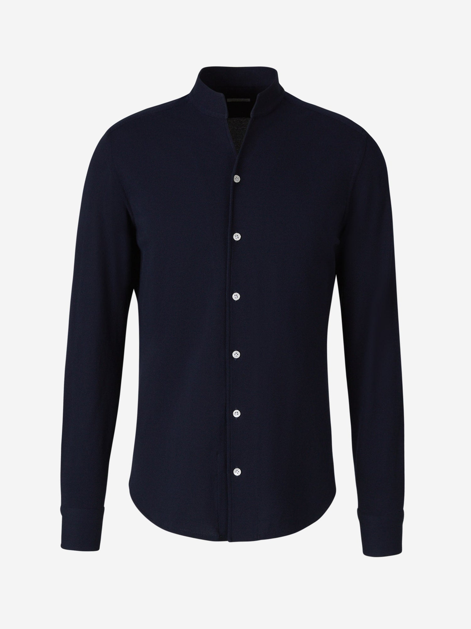 Outlet online Santa Eulalia Hombre Camisa Piqué Cuello Mao color Blanco sku 531-005909 01 - Foto 5