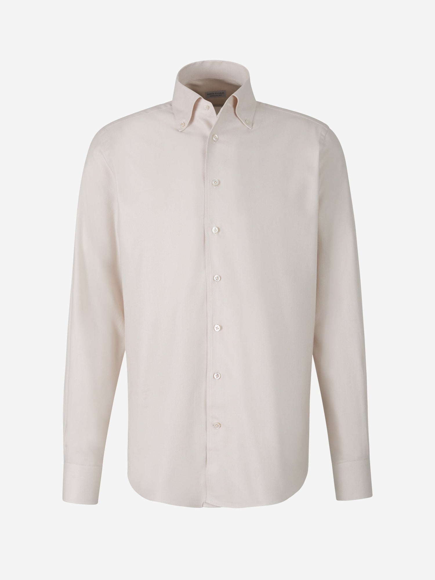 Outlet online Santa Eulalia Hombre Camisa Sarga Suave color Beis sku 531-005928 01 - Foto 1