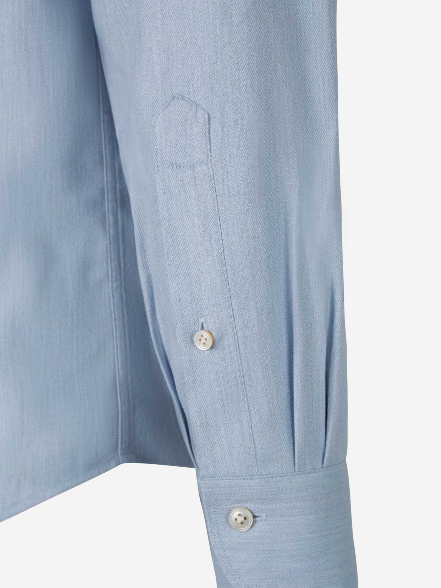 Outlet online Santa Eulalia Hombre Camisa Sarga Suave color Azul Cielo sku 531-005928 02 - Foto 8