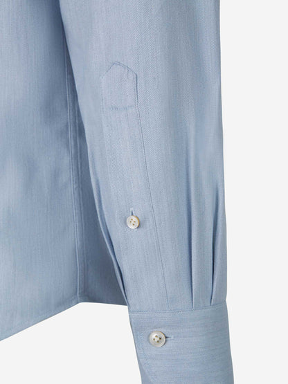 Outlet online Santa Eulalia Hombre Camisa Sarga Suave color Azul Cielo sku 531-005928 02 - Foto 8