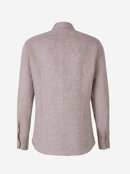 Outlet online Santa Eulalia Hombre Camisa Lino color Beis sku 531-005937 02 - Foto 5