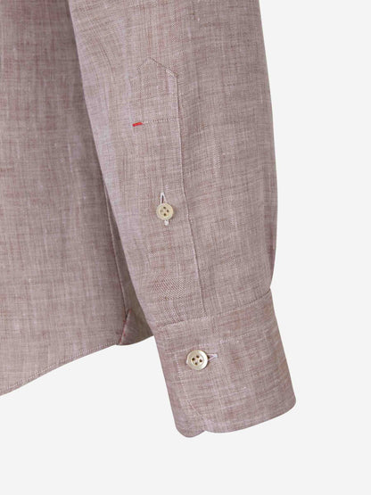 Outlet online Santa Eulalia Hombre Camisa Lino color Beis sku 531-005937 02 - Foto 7