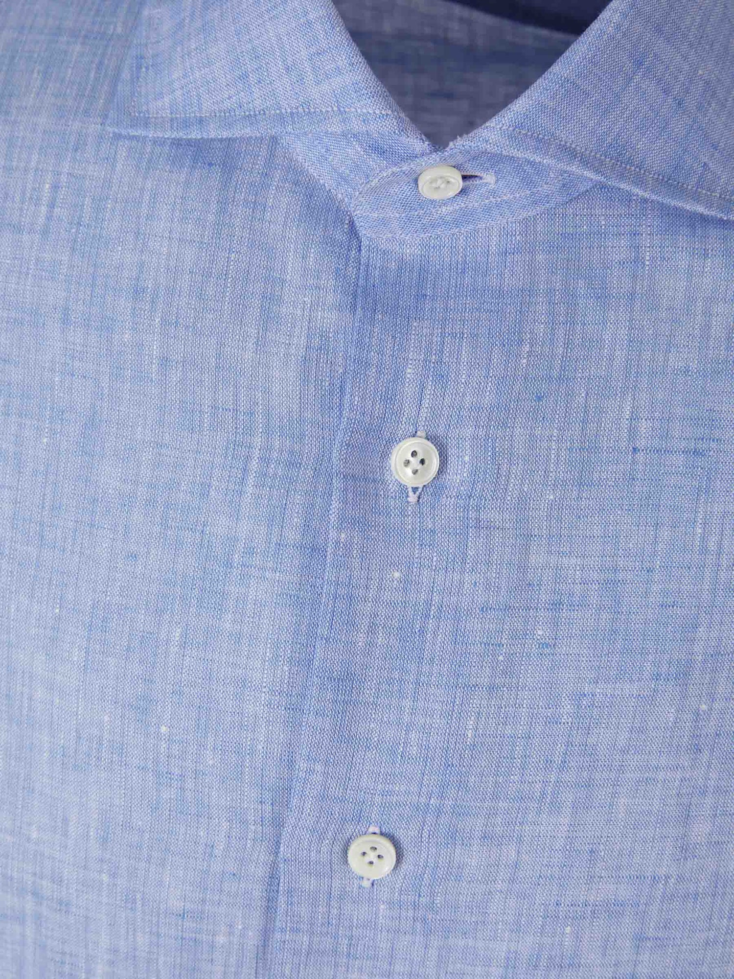 Outlet online Santa Eulalia Hombre Camisa Lino color Beis sku 531-005937 02 - Foto 9