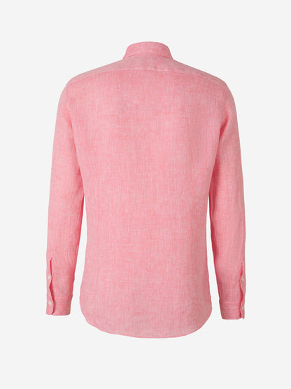 Outlet online Santa Eulalia Hombre Camisa Lino color Beis sku 531-005937 02 - Foto 12